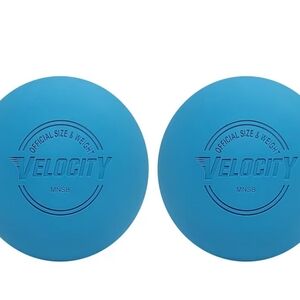 Velocity Sky Blue Practice Lacrosse Ball